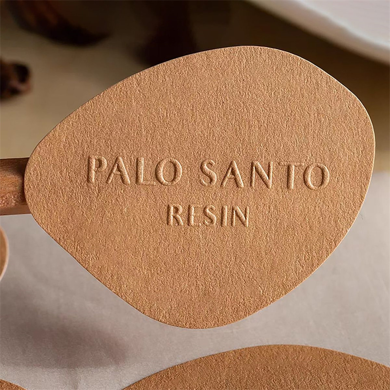 Personalised Candle Label - Etiquetas Adhesivas Personalizadas con Relieve 3D