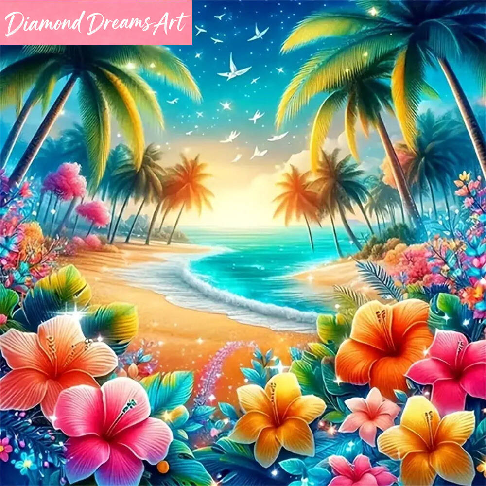 Pintura de diamantes con paisa - Photo Mosaic Print reseña y precio