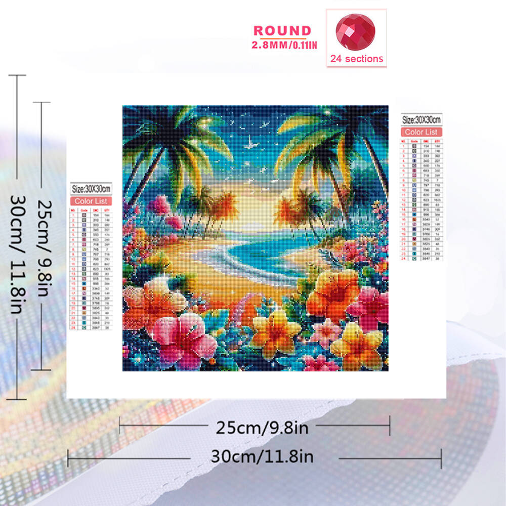 Pintura de diamantes con paisa - Photo Mosaic Print reseña y precio