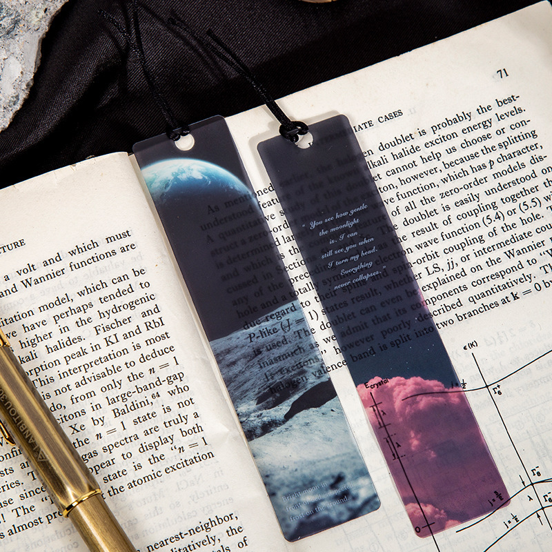 Marcapáginas de PET mate con d - Dried Flower Bookmark reseña y precio