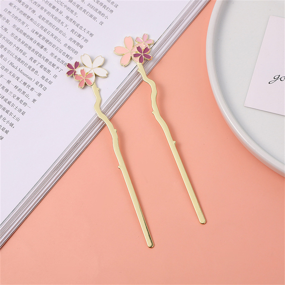 Marcapáginas de Metal Sakura,  - Dried Flower Bookmark reseña y precio