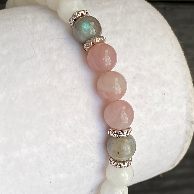 1 pulsera de piedra lunar, lab - Coordinates Bracelet reseña y precio