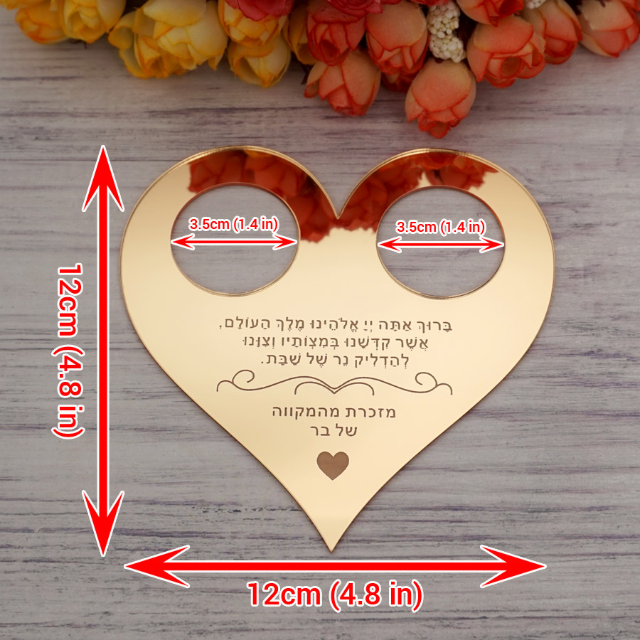 Espejo acrílico, etiquetas de  - Personalised Candle Label reseña y precio